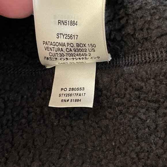 Patagonia EUC Womens Better Sweater® 1/4-Zip Fleece Pullover X-Small Winter Wear - Picture 8 of 8